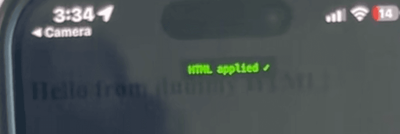 demo proof i swear im not lying