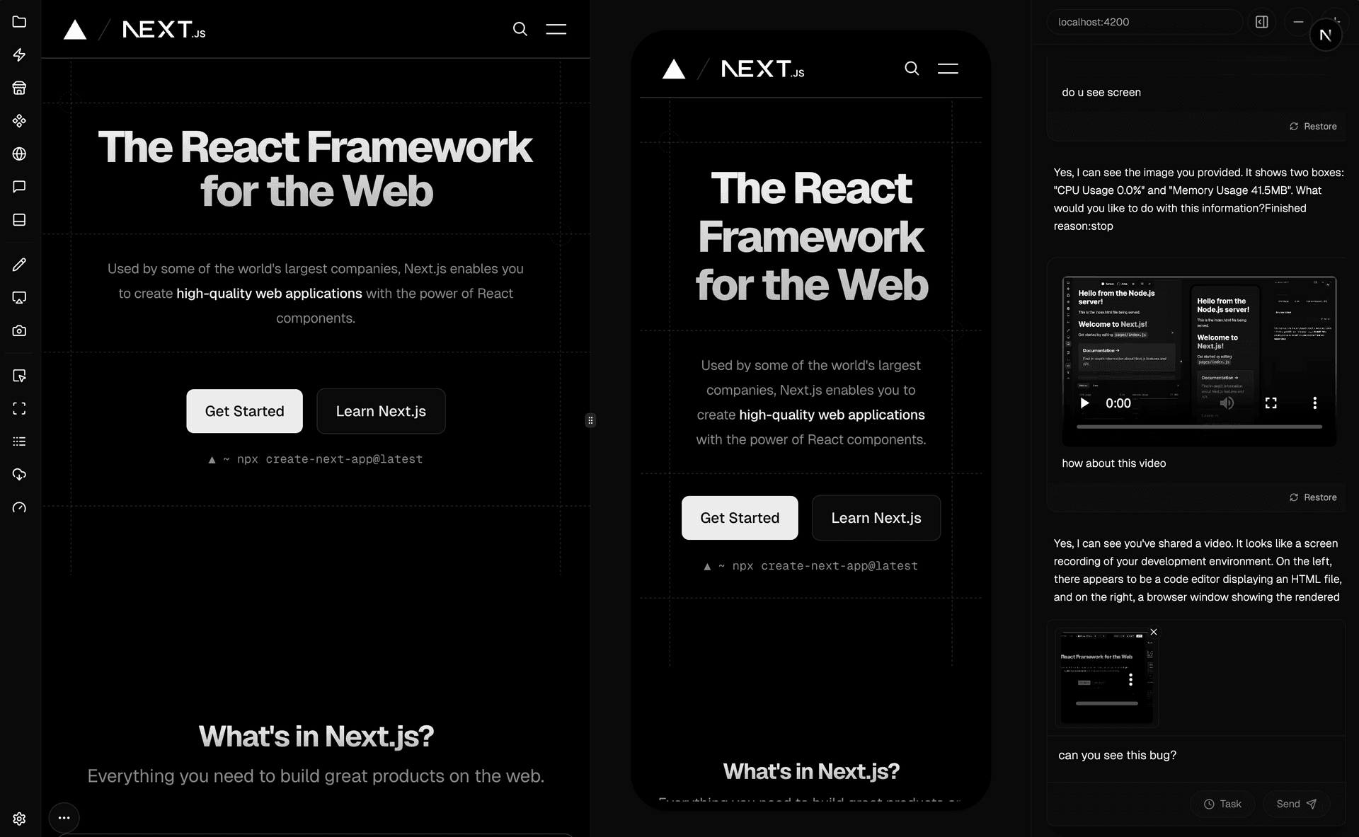 Zenbu editor with multiple apps
